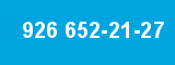 926 652-21-27 926 652-21-27